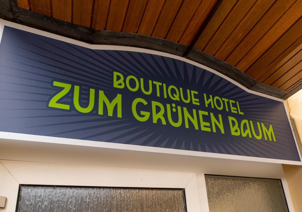 Boutique-Hotel Zum Gruenen Baum Alzenau in Unterfranken Exterior photo